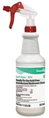 (3 Pack Value Bundle) DVO5516217 Bath Mate Acid-Free RTU Disinfectant Washroom Cleaner, Fresh, 32 oz Spray Bottle