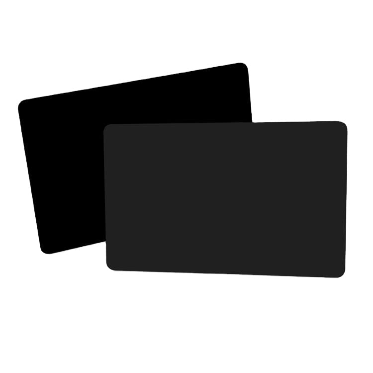Dual Frequency RFID 125khz EM4100 and 13.56Mhz rfid 1K Black PVC Card (Pack of 10) (Black)
