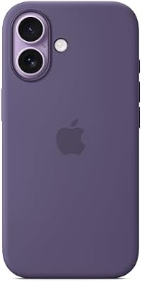 Coque en Silicone avec MagSafe pour iPhone 17 - Brume Violette ​​​​​​​