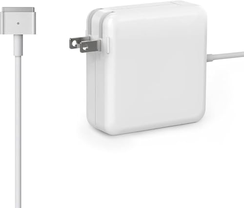 Mac Book Pro Charger 60W Mag 2 T-Tip for Mac Book Pro/Air 11/13'' 2012-2017 | Mag-netic 2 Charger 6.6FT Compatible with Old Mac Book Air/Pro A1425, A1502, A1465, A1466 Applicable to 2012-2017 (Not 2018+)