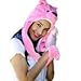 Funnie - Unisex Plush Animals Winter Hat Cap - Costume Scarf - Size Fits All
