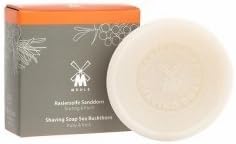 MHLE Sea Buckthorn Hard Shaving Soap 65g by Mhle