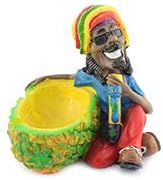 Resin Ashtray Different Jamaica Style to Choose Accessories Creative Fancy Ashtray Gift