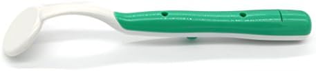 Dental Inspection Oral Checking Anti-Fog LED Mouth Mirror (green)