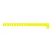100 WristCo Neon Yellow Plastic Wristbands - Wristbands for Events