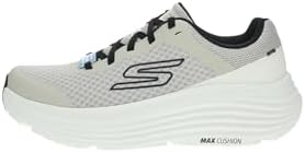 MAX Cushioning Endeavour - Tenis para Hombre, Tela sintética Gris Pardo y Negro, 48.5 EU