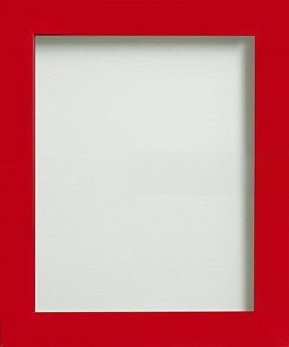 Frame Company Candy Range 8 x 6-Inch Plastic Picture Photo Frame, Crimson/Red