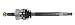 GSP NCV82505 CV Axle Shaft Assembly - Left Front (Driver Side)