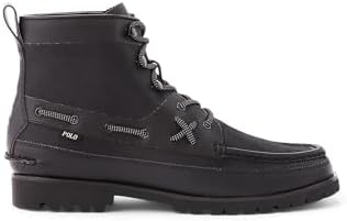 Amazon.com | Polo Ralph Lauren Ranger Mid Leather & Oxford Sneaker