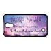 Hakuna Matata Lion King Nebula Sky for Iphone and Samsung Galaxy Case (Samsung Galaxy S4 black)