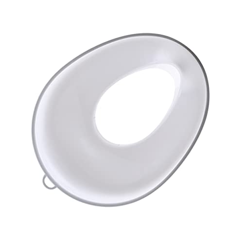 Toddmomy Potty Training Seat for Toddlers Ergonomic Boy Girl Potty Ring Easy to Clean Anti-slip Design Supports Independent Toilet Training Suitable for Boys and Girls White