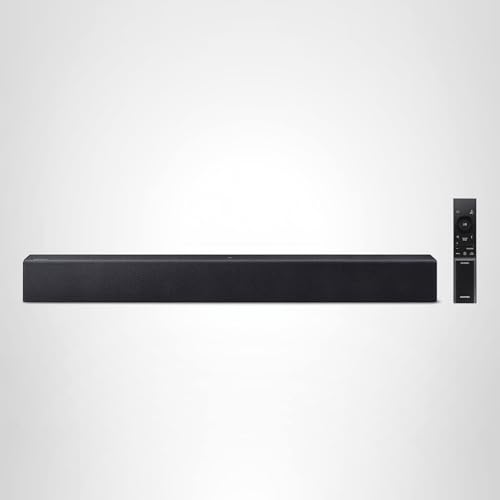 SAMSUNG B-SERIES SOUNDBAR HW B400F 2.0 CH SOUNDBAR WITH BUILT IN SUBWOOFER (2025 MODEL) ONE REMOTE CONTROL, SURROUND SOUND EXPANSION, VOICE ENHANCE MODE