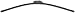 Bosch 24-CA / 3397006509E7W Clear Advantage Beam Wiper Blade - 24" (Pack of 1)