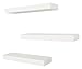 Kiera Grace Maine Floating Shelves Modern Wall Mounted Hanging Shelf for Bedroom, Kitchen, 16