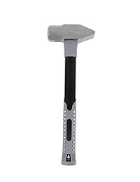 ABN Cruz Pein Hammer 3 libras   shock absorbing con textura (Mango de fibra   Cojín Grip para trabajos pesados