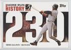 Barry Bonds (Baseball Card) 2005 Topps - Multi-Product Insert Home Run History Barry Bonds #BB 230