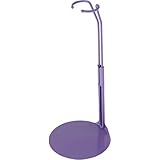 Kaiser Doll Stand 2290 - Purple Pastel Doll Stand for 11