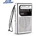 Emergency Weather Radio [2018 Upgraded] Solar Hand Crank AM FM NOAA Radio Portable with LED Flashlight, All Weather Radio with 1000mAh Power Bank for iPhone/Smart Phone (Red) (Red)