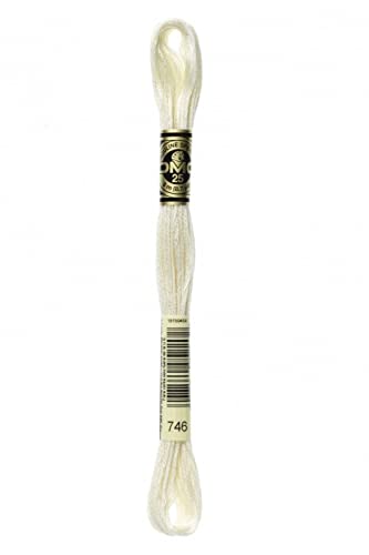 DMC Stranded Cotton Embroidery Thread 746 - per skein