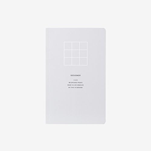 This is Ground 5x8 Designer Notebook Perfect Bound - fits perfectly in our premium leather notebook covers