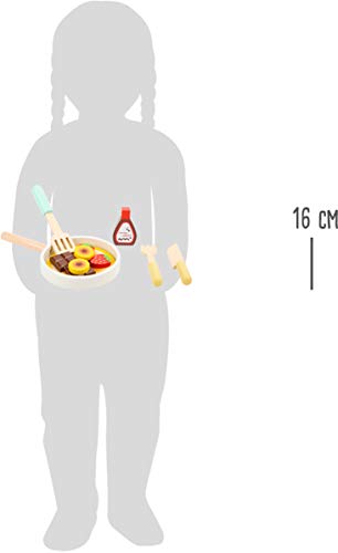 small foot Pfannkuchen-Set aus Holz, mit Pfanne, Pfannenwender, Messer und Gabel sowie Zutaten, ab 3 Jahren, 11467… – Bild 5