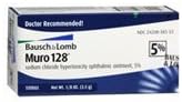 Bausch & Lomb Muro 128 5% Ointment, 3.5 gm (Pack of 1)