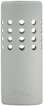 Hydroskins Water Bottle Silicone Sleeve Compatible with Hydro Flask, Takeya, ThermoFlask, Fifty/Fifty, Simple Modern,Protection and Grip (Gray, 64 Ounces)