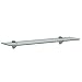 🏆Premium Pack KT-0134-624SN Glass Shelf Kit, Satin Nickel, 6-Inch by 24-Inch
