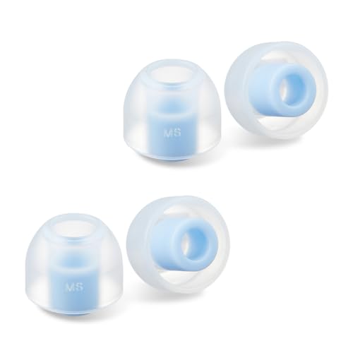 AZLA SednaEarfit ORIGIN Standard [イヤーピース MSサイズ2ペア] 有線イヤホン推奨 キノコ型形状 医療用シリコン テーパード設計 細軸ノズルアダプター付属 低刺激 低圧迫【AZL-ORIGIN-ST-MS】商品画像