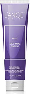 L'ange Hair Glace Cool Toning Shampoo for Blonde or Colored Hair. 4 Oz