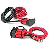 Rough Country RS107 7-Foot Quick Disconnect Winch Power Cable for Any Standard Size Winch