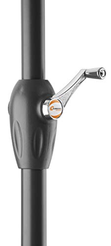 Schneider Sonnenschirm Bilbao, Silbergrau, 210 x 130 cm rechteckig, 621-14, Gestell Stahl, Bespannung Polyester, 4.3 kg – Bild 7