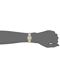 Anne Klein 10 - De la Mujer 6777svtt Dos tonos Vestido reloj con un dial de fácil de leer