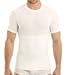 PowerBody Mens Back Support Slimming Shaping T-Shirt White XL