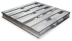 Industrial Grade 1MCU2 Aluminum Pallet, 48L X 48 1/4W X 6 In H