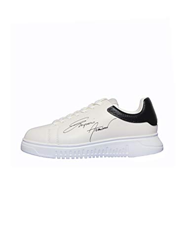 Scarpe da ginnastica Emporio armani in Pelle Blu taglia 44 EU - 23380740