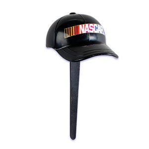 12 ct. ~ Nascar Hat Decorative Pick ~ Cupcake Decoration ~ Cake Decoration