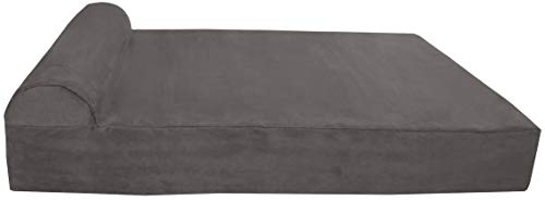 Big Barker 7" Orthopedic Dog Bed with Pillow-Top (Headrest Edition) (Certified Refurbished)