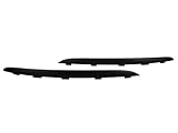 06-09 Volkswagen Jetta MK5 Fog Light Grille Upper Trim - Black (2006 2007 2008 2009)