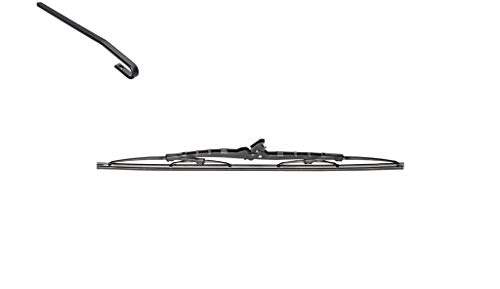 SWF Das Original Essuie-glace - 116125 - Balai d'essuie-glace Conventionnel 450 mm Durable et Résistant Toutes Saisons - Avant - 1 Balai