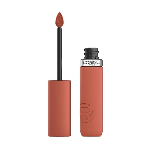 L'Oréal Paris Pflegender Lippenstift mit mattem Finish, Für leuchtende Farben mit bis zu 16 Stunden Halt, Infaillible Matte Resistance, Nr. 115 Snooze your Alarm?, 1x 5 ml