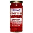 Roland Premium Maraschino Cherries With Stems, 10 Ounce Jar, Pack of 1