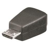 M-Cab USB 2.0 Adapter - cable interface/gender adapters (Micro USB B, Mini USB B, Black, Male/Female)
