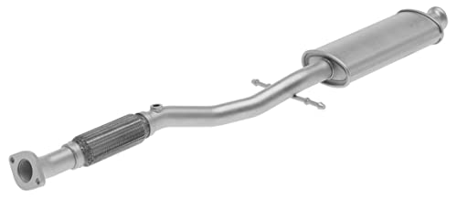 HELLA 8LB 366 020-851 Silenziatore anteriore - Easy2Fit® Kit - anteriore - monopezzo - Kit con parti annesse - per es. HYUNDAI MATRIX