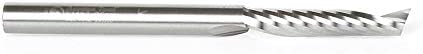 Amana Tool 51497 Metric SC Spiral O Single Flute, Plastic Cutting 6 D x 30 CH x 6 SHK x 75mm Long Up-Cut CNC Router Bit with Mirror Finish - Image 4