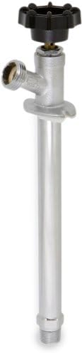 Smith-Cooper International 400 Series Brass Frost Free Sillcock, 4 inches Long, 1/2 MIP x 1/2 SWT Inlet, 3/4 MHT Outlet, Non-Potable Water Use Only