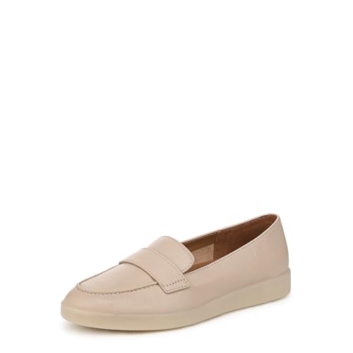 Naturalizer Womens Karis Loafer Flat Torta Tan Leather 5 M
