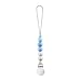 Ryan and Rose Mini Pacifier Clip Blue Rush Quinn