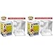 Funko From POP STACKS 2-PACK - The #1 Selling Hard Plastic Protector Case for Regular Size Pop Boxed Figures