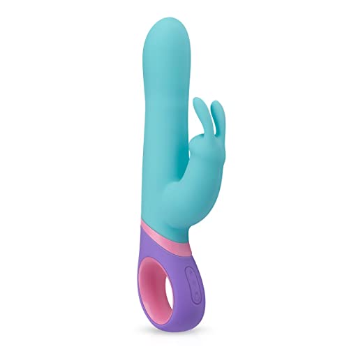PMV20 Rabbit Vibrator Meta – Vibrator for Women with a Rabbit Clitoral Stimulator on Top - Sex Toys for Women for Stimulating The Gspot and Clitoris – Blue/Purple